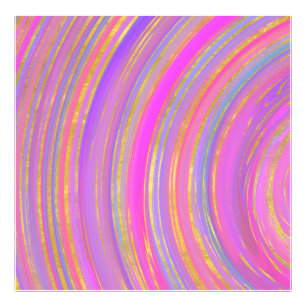 Multicolor and Gold Photo Print