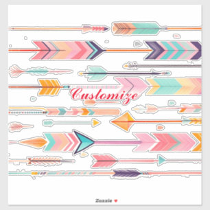 Multicolor Arrow Pattern Thunder_Cove