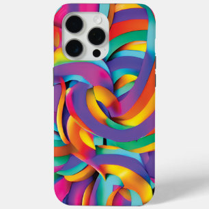 Multicolor Backgroud iPhone 15 Pro Max Case