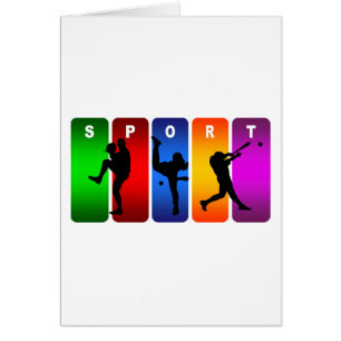 Multicolor Baseball Emblem