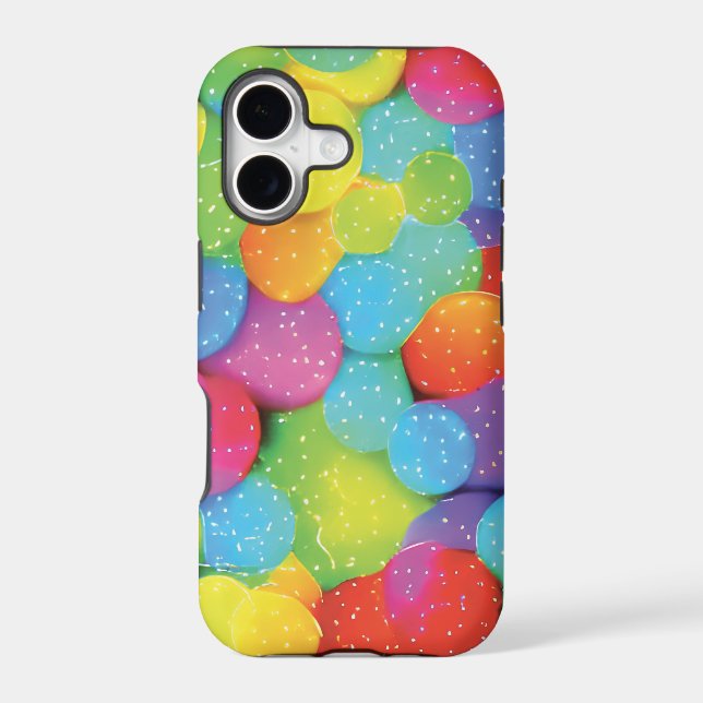 Multicolor bubble background II (Back)