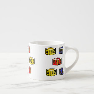 multicolor buildings espresso cup