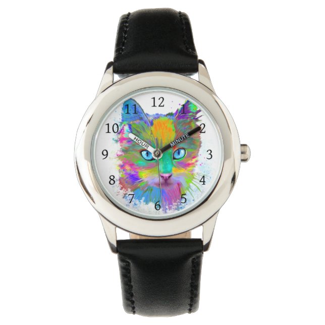 Multicolor Cat 688 Watch (Front)