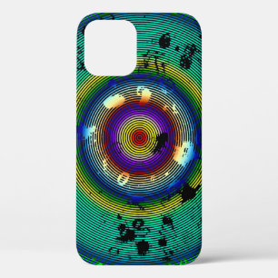 Multicolor Circled Pattern iPhone 12 Case