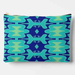 Multicolor classic trendy makeup accessory pouch