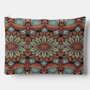 Multicolor classic trendy makeup accessory pouch