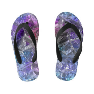 Multicolor Crystal Kid's Thongs