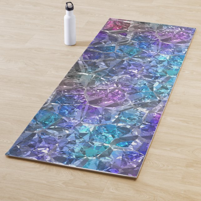 Multicolor Crystal Yoga Mat (In Situ)