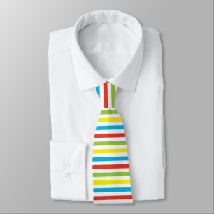 Multicolor designs tie