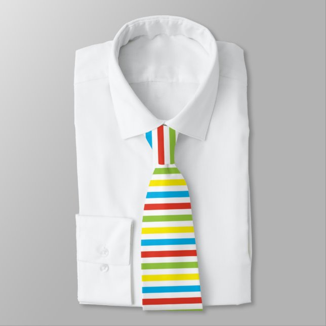 Multicolor designs tie (Tied)