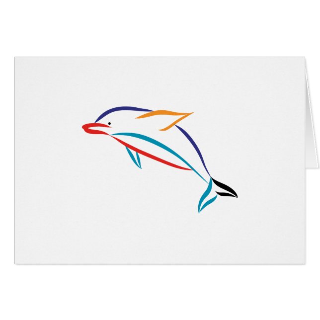Multicolor Dolphin (Front Horizontal)