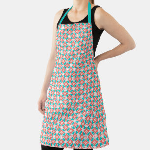 Multicolor Ethnic Pattern Apron