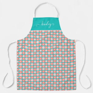 Multicolor Ethnic Pattern Apron