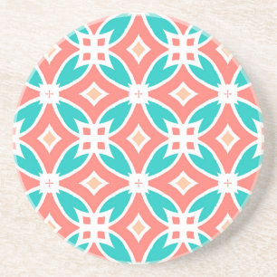 Multicolor Ethnic Pattern Coaster