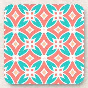 Multicolor Ethnic Pattern Coaster