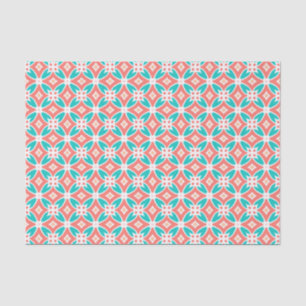 Multicolor Ethnic Pattern Tissue Paper