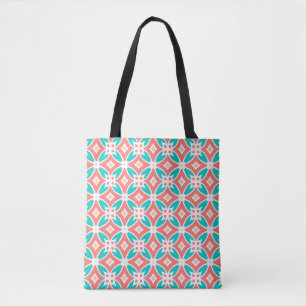 Multicolor Ethnic Pattern Tote Bag