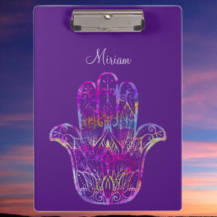 Multicolor Filigree Hamsa   Clipboard