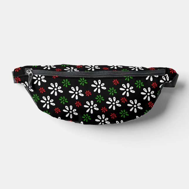 Multicolor Flowers Fanny Pack (Lay Down)