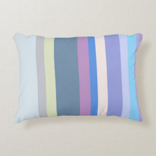 Multicolor Green/Grey/Beige/Pink/Purple/Blue Decorative Cushion