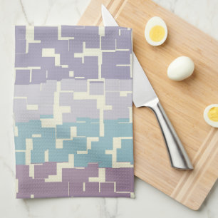 Multicolor Green/Grey/Beige/Pink/Purple/Blue Tea Towel