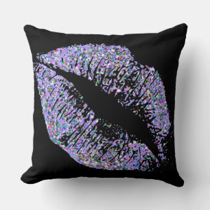 Multicolor Grit Glitter Lips #20 Cushion