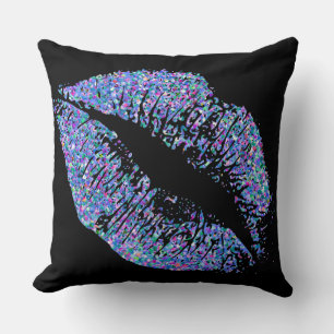 Multicolor Grit Glitter Lips #25 Cushion