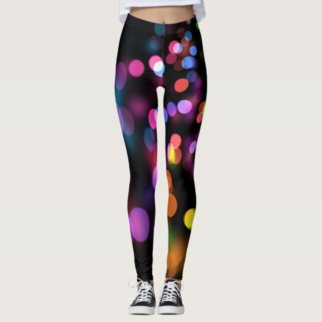 Multicolor lights leggings (Front)