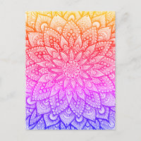 Multicolor Mandala Design Original Art 
