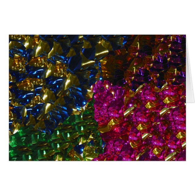 Multicolor Mix Blank Card (Front Horizontal)