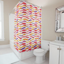 Multicolor paint strokes