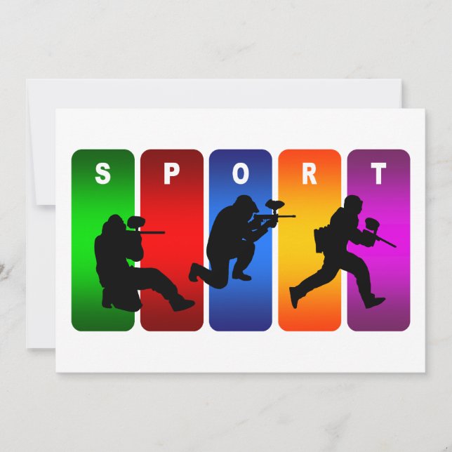 Multicolor Paintball Emblem (Front)