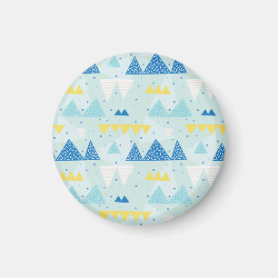 Multicolor Party: Fun Seamless Pattern. Magnet