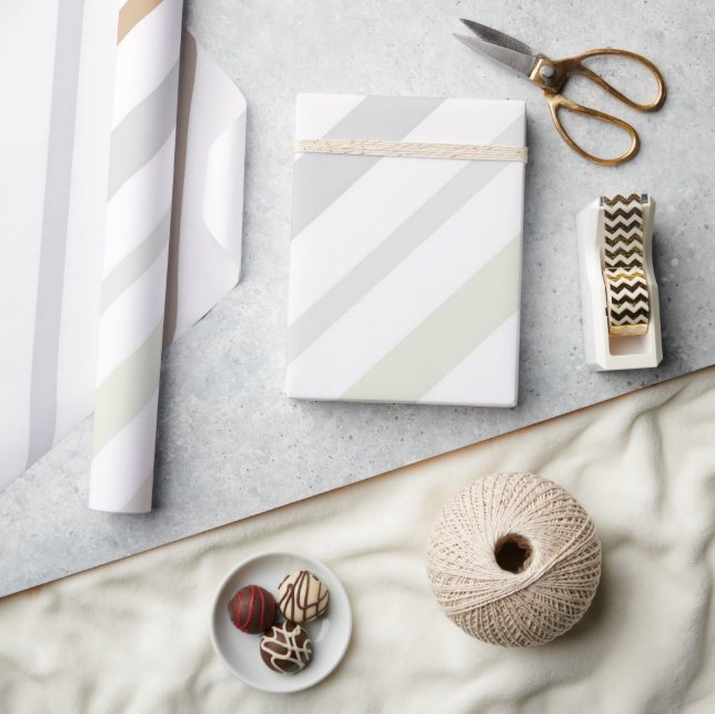 Multicolor Pastel Striped Wrapping Paper (Crafts)