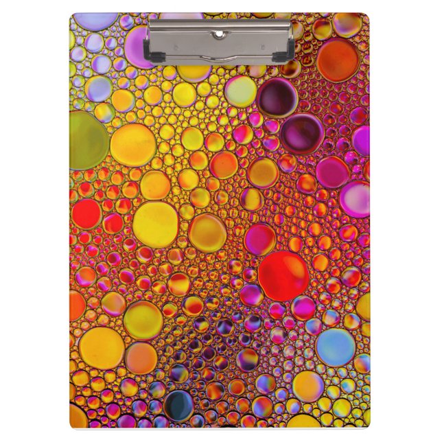 Multicolor Pattern  Clipboard (Front)