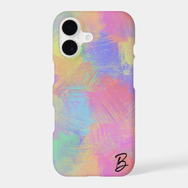 Multicolor Personalised Phone Case (Back)