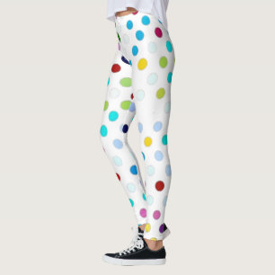 MultiColor polka dot Leggings