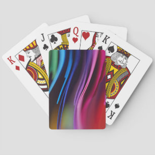 Multicolor Rainbow Fantasy Playing Cards