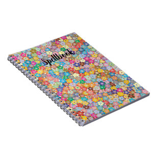Multicolor Sakura flower  Notebook