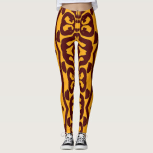 Multicolor seamless pattern "Ratti_Creative_Arts" Leggings