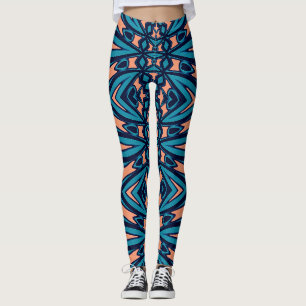 Multicolor seamless pattern "Ratti_Creative_Arts" Leggings