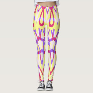 Multicolor seamless pattern "Ratti_Creative_Arts" Leggings