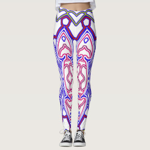 Multicolor seamless "Ratti_Creative_Arts" Leggings