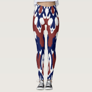 Multicolor seamless "Ratti_Creative_Arts" Leggings