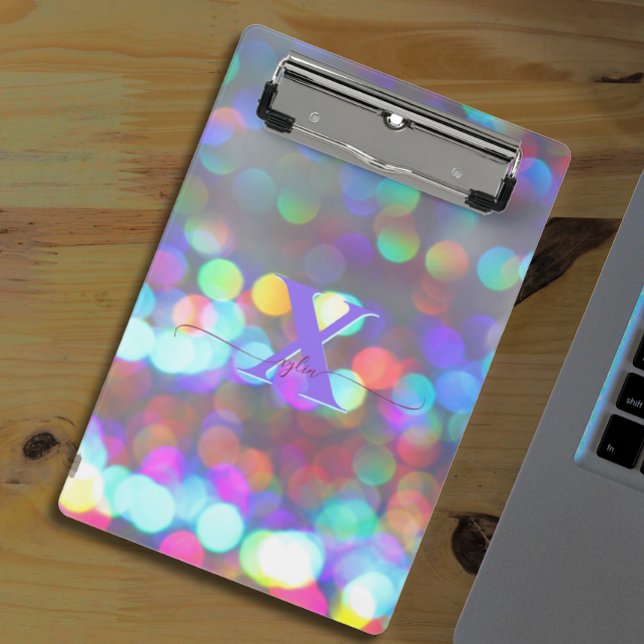 Multicolor Sparkles Mini Clipboard (Creator Uploaded)