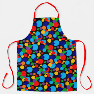 Multicolor Spots & Dots Apron