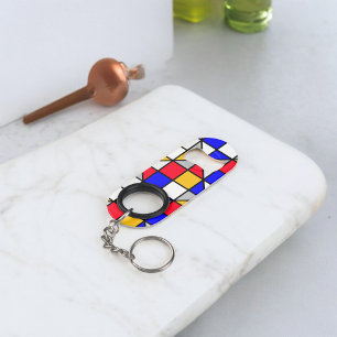 Multicolor Squares Geometric Pattern