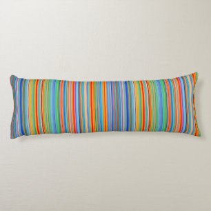 Multicolor Striped Pattern Body Cushion
