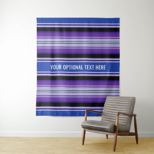 Multicolor Stripes pattern tapestries