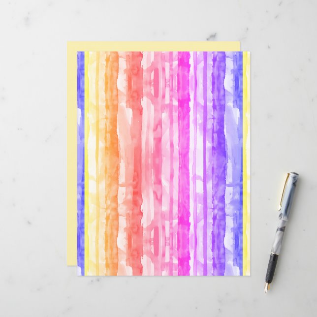 Multicolor stripes SCV 1daa (Front/Back In Situ)